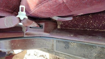 1998 Buick Lesabre Passenger Right Lower Kick Trim Panel Oem Red