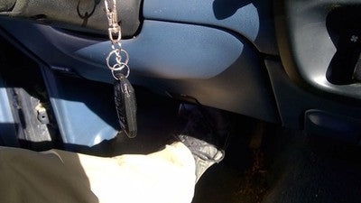 1995-1997 Ford Explorer Lower Dash Under Column Knee Bolster Trim Panel Oem Blue