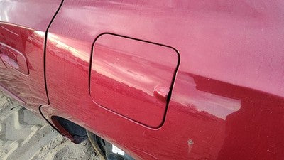 2009-2010 Dodge Charger Fuel Tank Door With Hinge Gas Lid Filler Prh Inferno Red