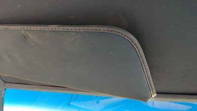 1975 Cutlass Supreme Driver Left Sun Visor Oem 2 Door Coupe Blue