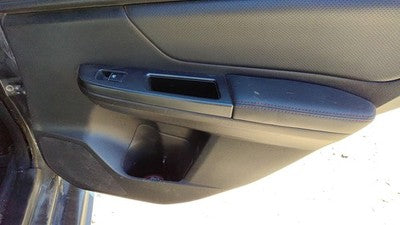 15 16 Subaru Wrx Passenger Right Rear Inside Door Trim Panel With Switches Cbl30