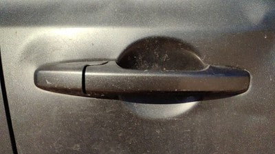 06-11 Honda Civic Passenger Right Front Outside Door Handle Sedan Gy Galaxy Gray