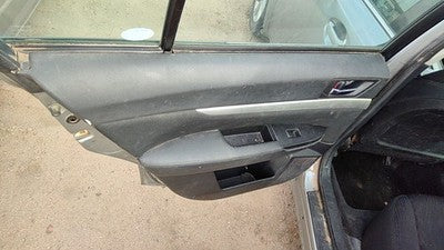 10-11 Subaru Legacy Outback Driver Left Rear Door Trim Panel With Switches Back