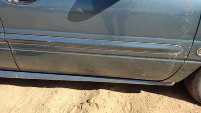 00-04 Lesabre Buick Passenger Right Front Moulding From Door Trim Strip Blue