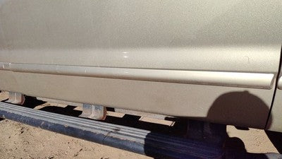 01-03 Explorer Passenger Right Front Moulding From Door Trim B2 Harvest Gold