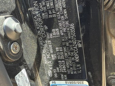 2010-2013 Kia Sportage Electronic Control Module Computer Ecm Ecu 2.4L