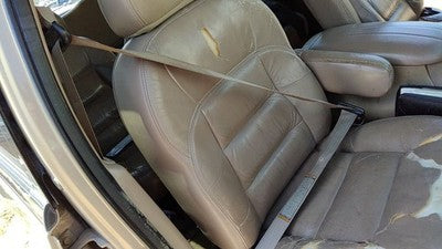 1998 Lincoln Navigator Passenger Right Front Seat Belt Retractor Shoulder Tan Kx