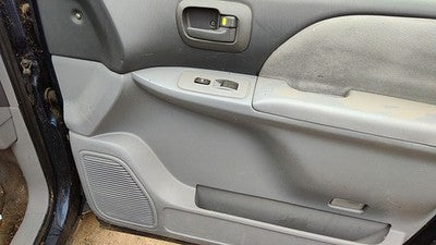 01-03 Toyota Sienna Passenger Right Front Door Trim Panel With Switches Gray 11