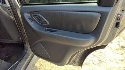 02-06 Tribute Passenger Right Rear Door Trim Panel With Switches Back Gray Ed0