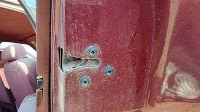 1998 Buick Lesabre Passenger Right Rear Door Latch With Rods/Cables Oem Back