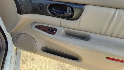 99-00 Buick Regal Passenger Right Front Door Trim Panel With Switches Taupe 523