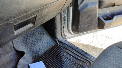 2016 Dodge Ram 4500 Passenger Right Lower Kick Trim Panel Oem Gray X8