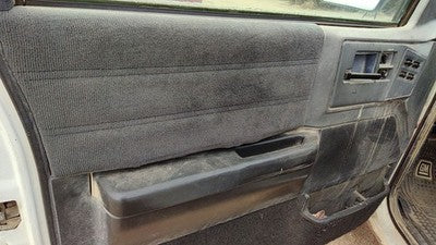 1993 Chevy S10 Blazer Driver Left Front Door Trim Panel With Master Switch Black