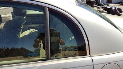1997-2005 Park Ave Ultra Driver Left Rear Vent Window Back Door Glass With Frame