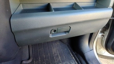 2009-2011 Honda Pilot Glove Box Assembly Complete Door With Latch Gray/Blue Gr