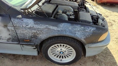 1997-2002 Bmw 540I Passenger Right Front Fender Oem Black 41358162134