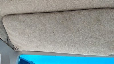 1985 Mercury Grand Marquis Driver Left Sun Visor Oem Gray