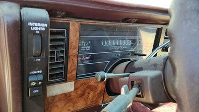 1982-1996 Buick Century Trim Bezel Around Speedometer Oem Dash Surround Panel