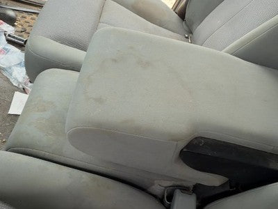 05-07 Dodge Dakota Center Console Jumper Seat Oem Arm Rest Fold Down Gray P9D5