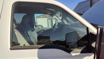 13-16 Ford F250 Passenger Right Front Side Window Door Glass 6.7L Powerstroke