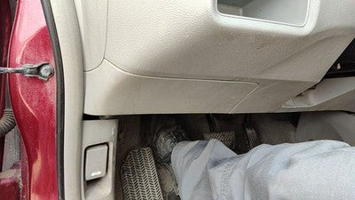 2010-2014 Honda Insight Lower Dash Under Column Knee Bolster Trim Panel Oem Tan