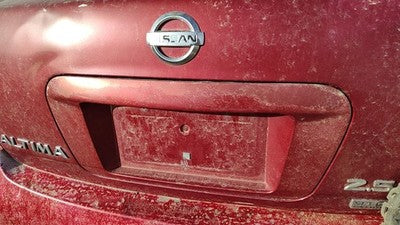 2006 Nissan Altima License Plate Trim Surround Panel Oem Tail Trunk Finish