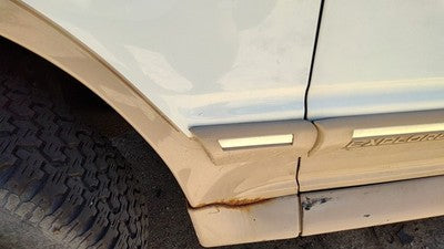 1993 Ford Explorer Driver Left Moulding From Fender Oem Trim Strip White