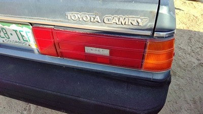 1985-1986 Toyota Camry Passenger Right Tail Light Oem Brake Lamp Rear 8155032121