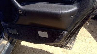 91 Mitsubishi Galant Vr-4 Passenger Right Rear Inside Door Trim Panel Back Black