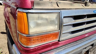1991-94 Ford Explorer Passenger Right Head Light Oem Front With Turn Signal Trim