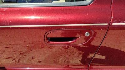 2001-07 Volvo V70 Xc Driver Left Front Outside Door Handle Oem Red 445 91876656