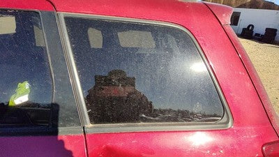 2003-2006 Mitsubishi Outlander Driver Left Rear Quarter Glass Back Side Window