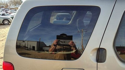 2000-2004 Nissan Xterra Passenger Right Rear Quarter Glass Back Side Window Oem