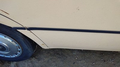 1984 Ford Tempo Passenger Right Rear Moulding From Door Oem Back Trim Strip