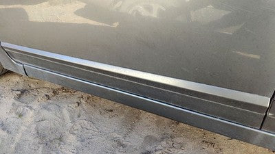 06-08 Civic Driver Left Front Moulding From Door Trim Strip Sedan Gy Galaxy Gray