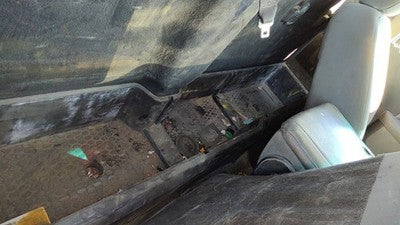 2016 Dodge Ram 4500 Rear Storage Tray Behind Seat Oem Regular Cab Organzier Jack