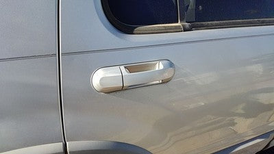 02-10 Ford Explorer Passenger Right Rear Outside Door Handle Oem Back Silver Ts
