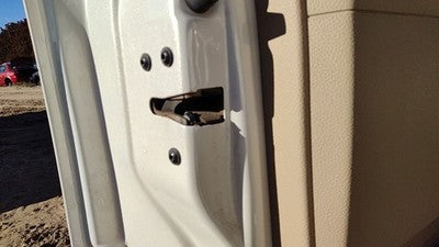 2007-2009 Lincoln Navigator Driver Left Front Door Latch With Rods/Cables Oem