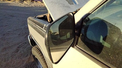 1988-2000 Gmc Sierra 2500 Driver Left Side Mirror Door Mounted Oem 19177486