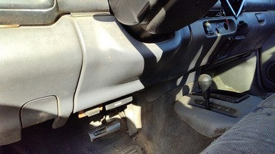 2000 Dodge Dakota Lower Dash Under Column Knee Bolster Trim Panel Oem Gray