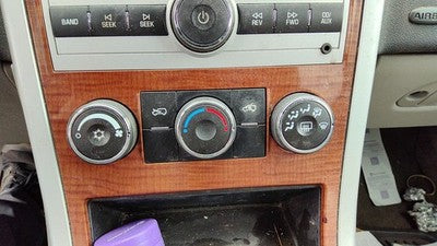 2007-2009 Chevy Equinox Temperature Control Module In Dash Heater Ac Head Unit