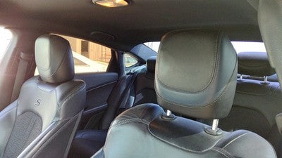 2015-2017 Chrysler 200 Pair Of Headrests Oem Left Right Set Seat Black X9
