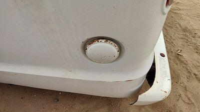 1974 Dodge Van B200 Fuel Gas Cap Lid Oem Filler White