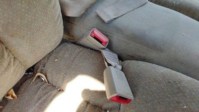 Buick Century Passenger Right Front Seat Belt Buckle Receiver Oem Taupe 52B