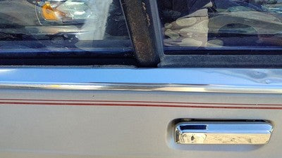 85 Grand Marquis Driver Left Rear Chrome Upper Moulding From Door Oem Back Trim