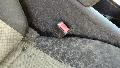 2010-12 Chevy Malibu Passenger Right Front Seat Belt Buckle Receiver Oem Tan 34B