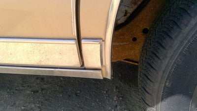 1985 Olds 88 Driver Left Rear Moulding On Quarter Panel Oem Chrome