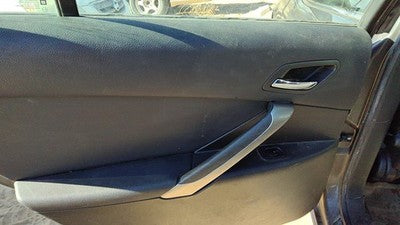 05-10 Pontiac G6 Driver Left Rear Door Trim Panel With Switches Back Black 19B