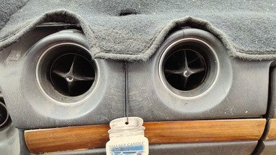 1977-1981 Mercedes 300Td Center Dash Heater Vent Assembly Oem Ac Brown