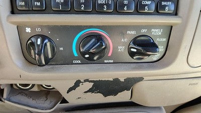 99-02 Ford Expedition Temperature Control Module In Dash Heater Ac Head Unit Oem